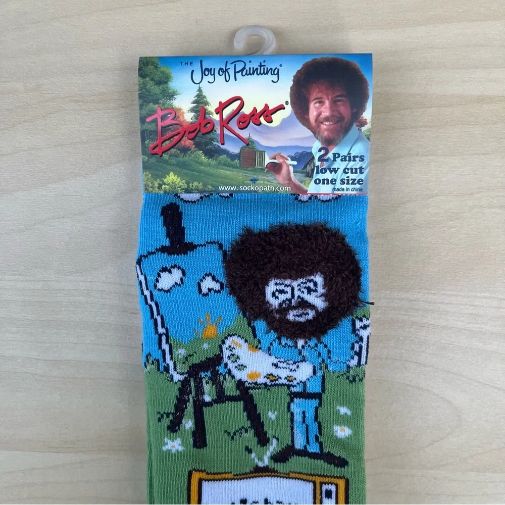 Bob Ross Socks - 2 Pairs